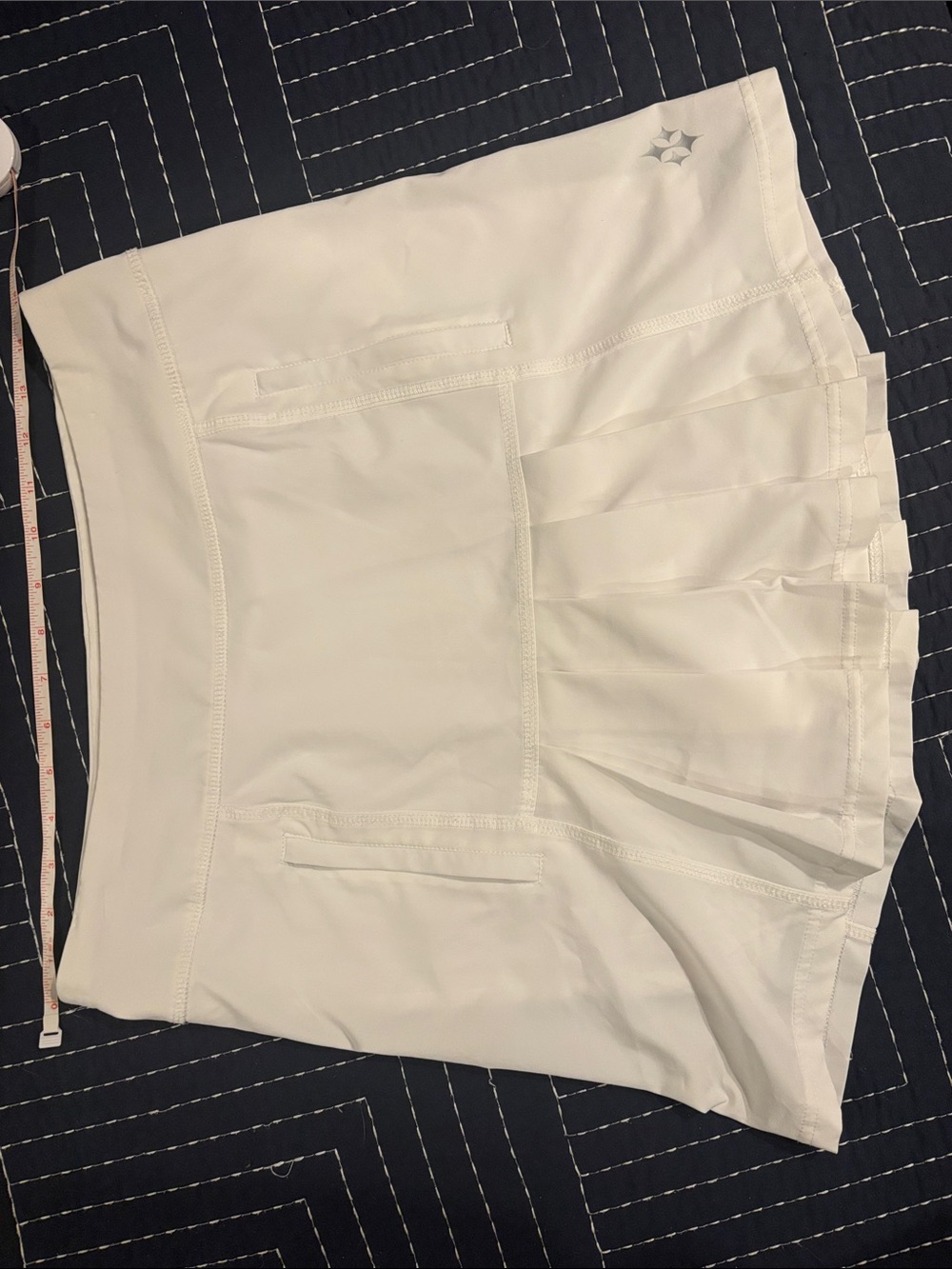 White Golfing Skirt